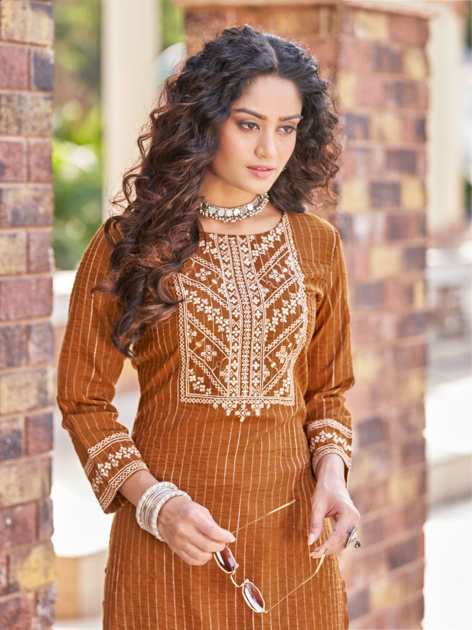 Ladies Flavour Srivalli Fancy Ethnic Wear Wholesale Designer Kurtis Catalog